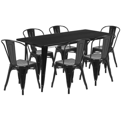 Indoor/Outdoor Restaurant Table & Chair Sets