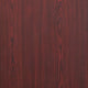 5-Foot Mahogany Melamine Laminate Folding Training/Seminar Table - Event Table