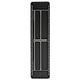 Black |#| 6-Foot Inch Rectangle Black Plastic Folding Training / Seminar Table