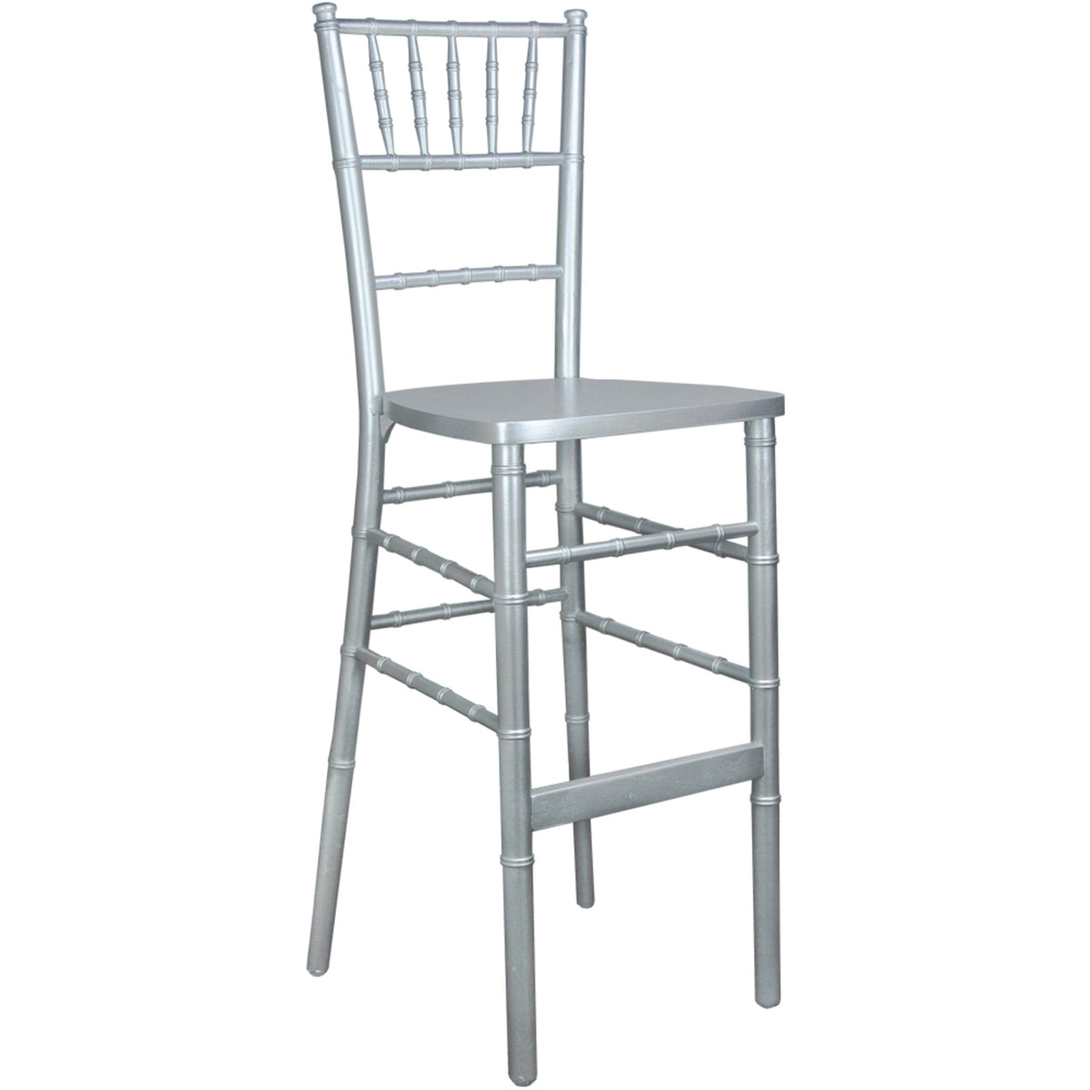 Silver |#| Silver Chiavari Bar Stools