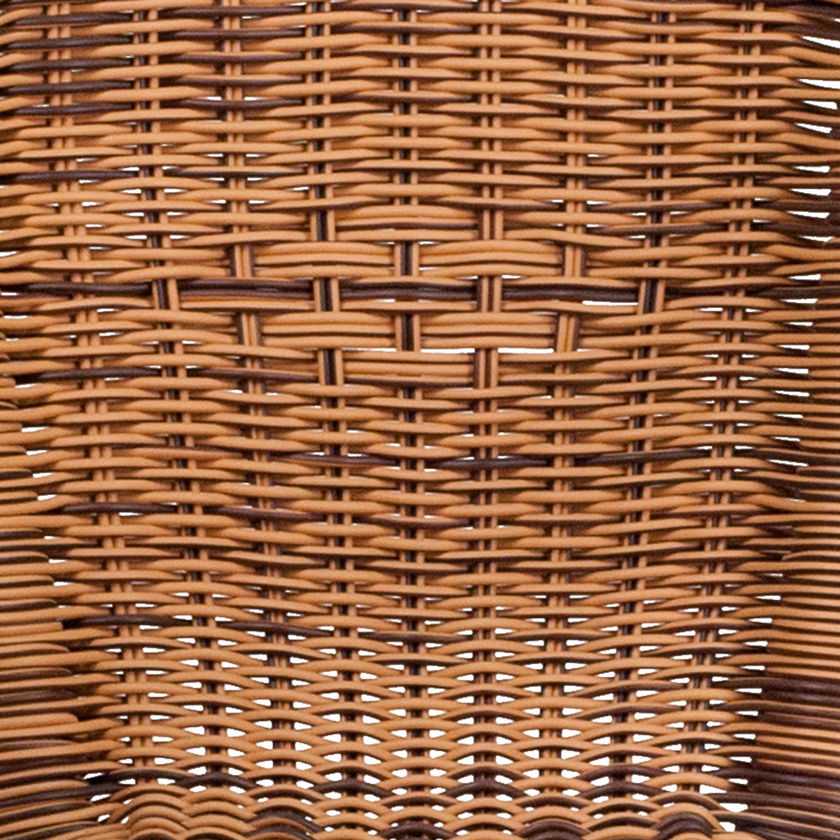 Burning Brown Rattan/Dark Red Bamboo-Aluminum Frame |#| Burning Brown Rattan Restaurant Patio Chair with Dark Red Bamboo-Aluminum Frame