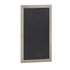 Canterbury Wall Mount Magnetic Chalkboard Sign with Eraser, Hanging Wall Chalkboard Memo Board for Home, School, or Business