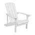 Charlestown Commercial All-Weather Poly Resin Wood Adirondack Chair