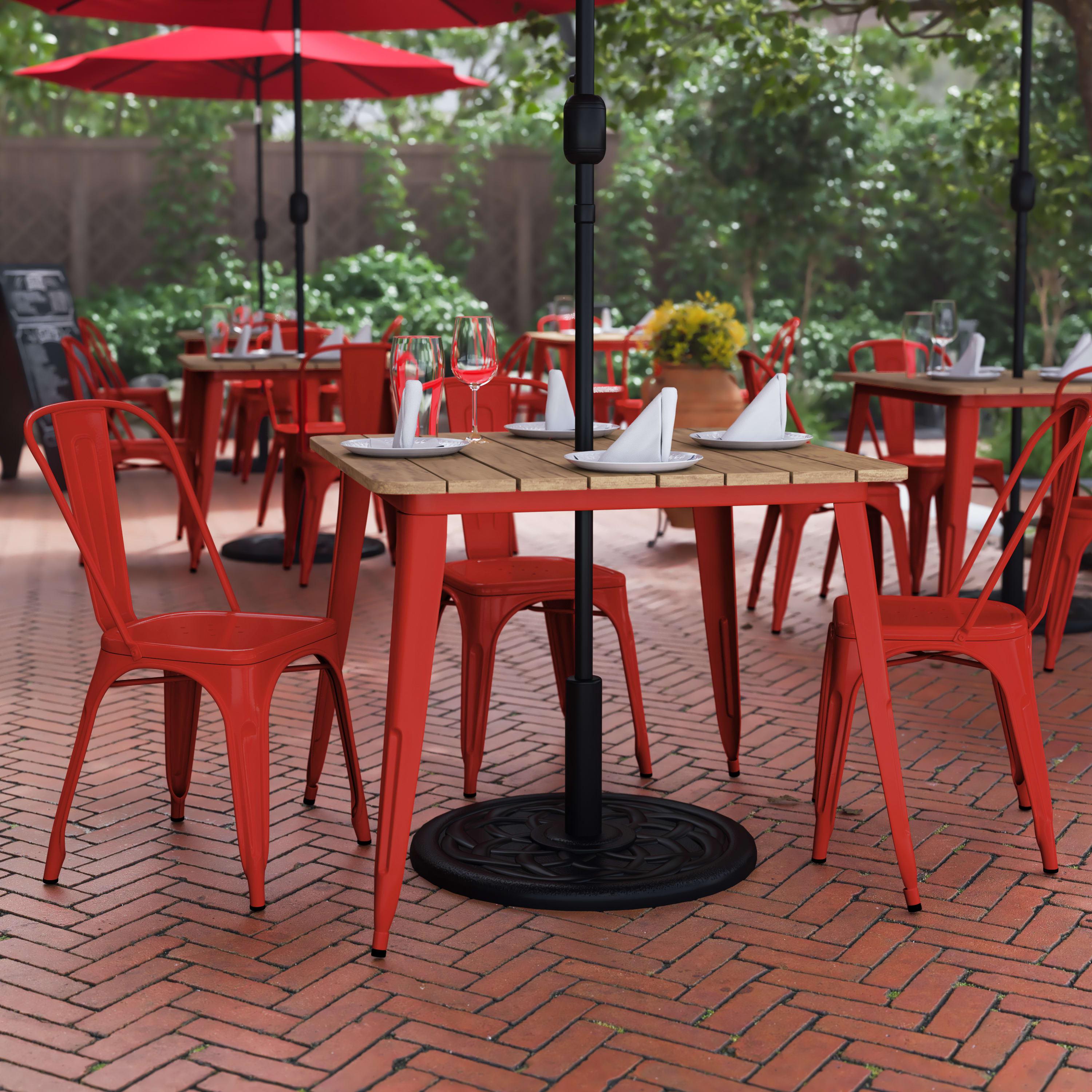Indoor outdoor dining 2025 set