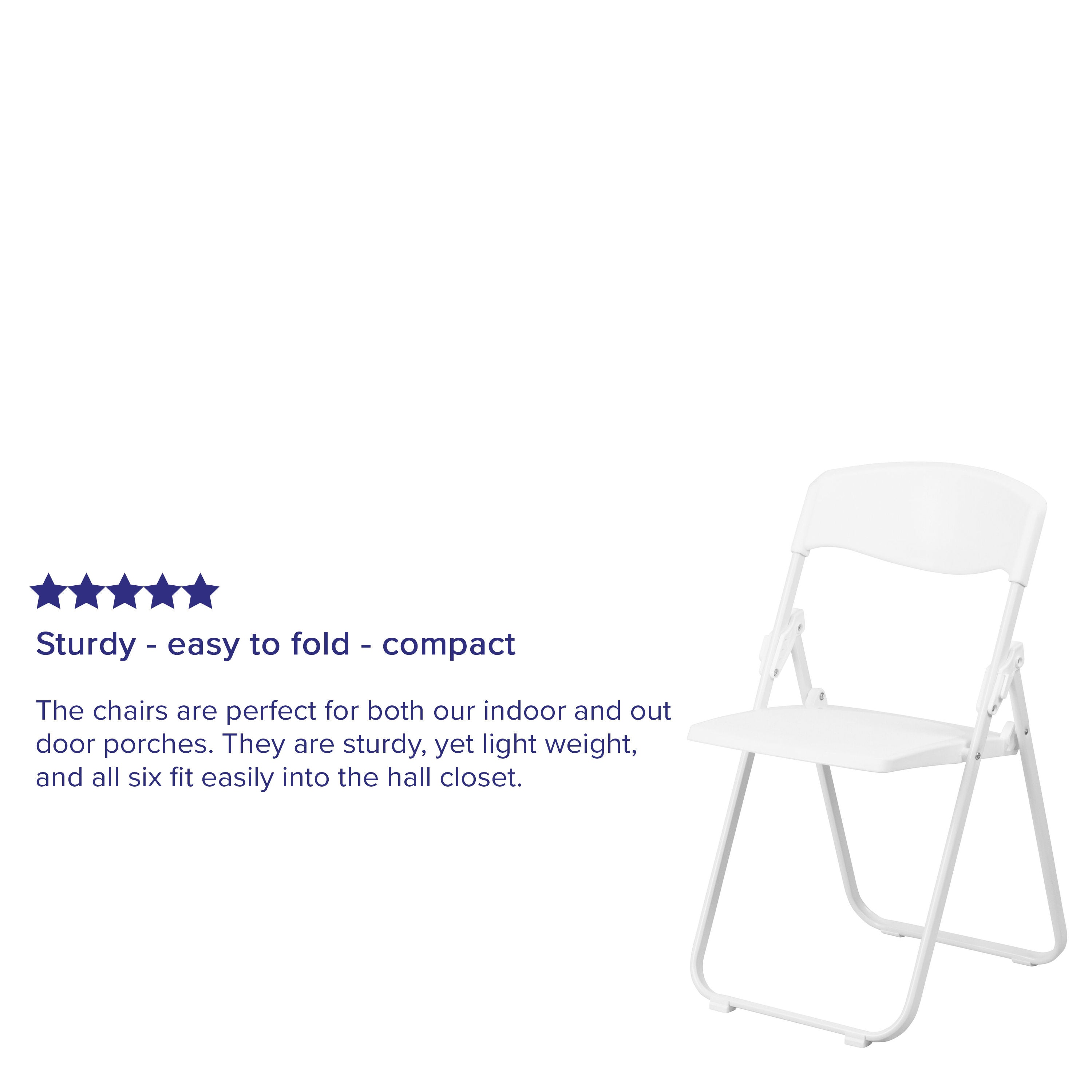 Folding chair weight best sale capacity 500 lbs