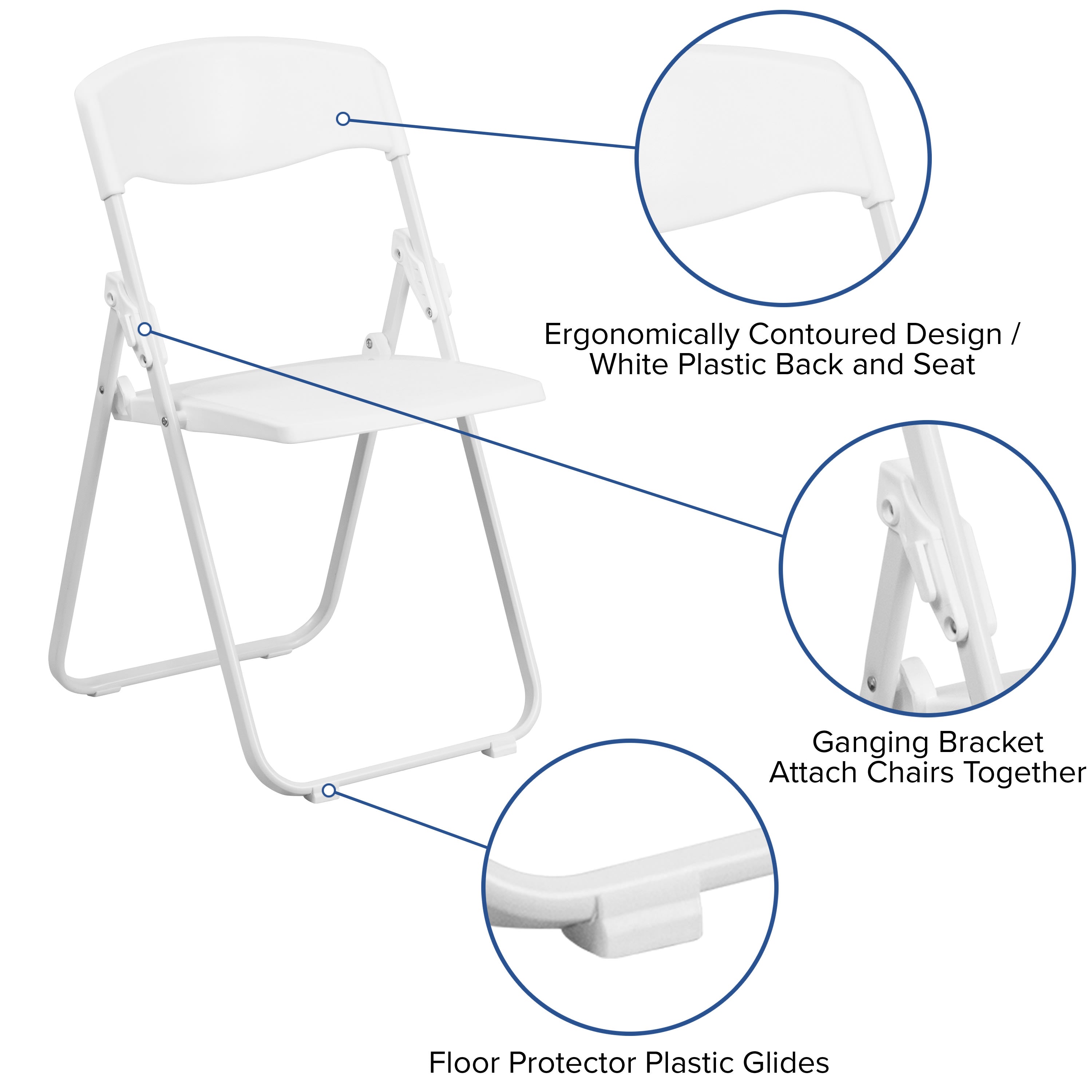 Plastic Folding Chair RUT I Best Chiavari Chairs