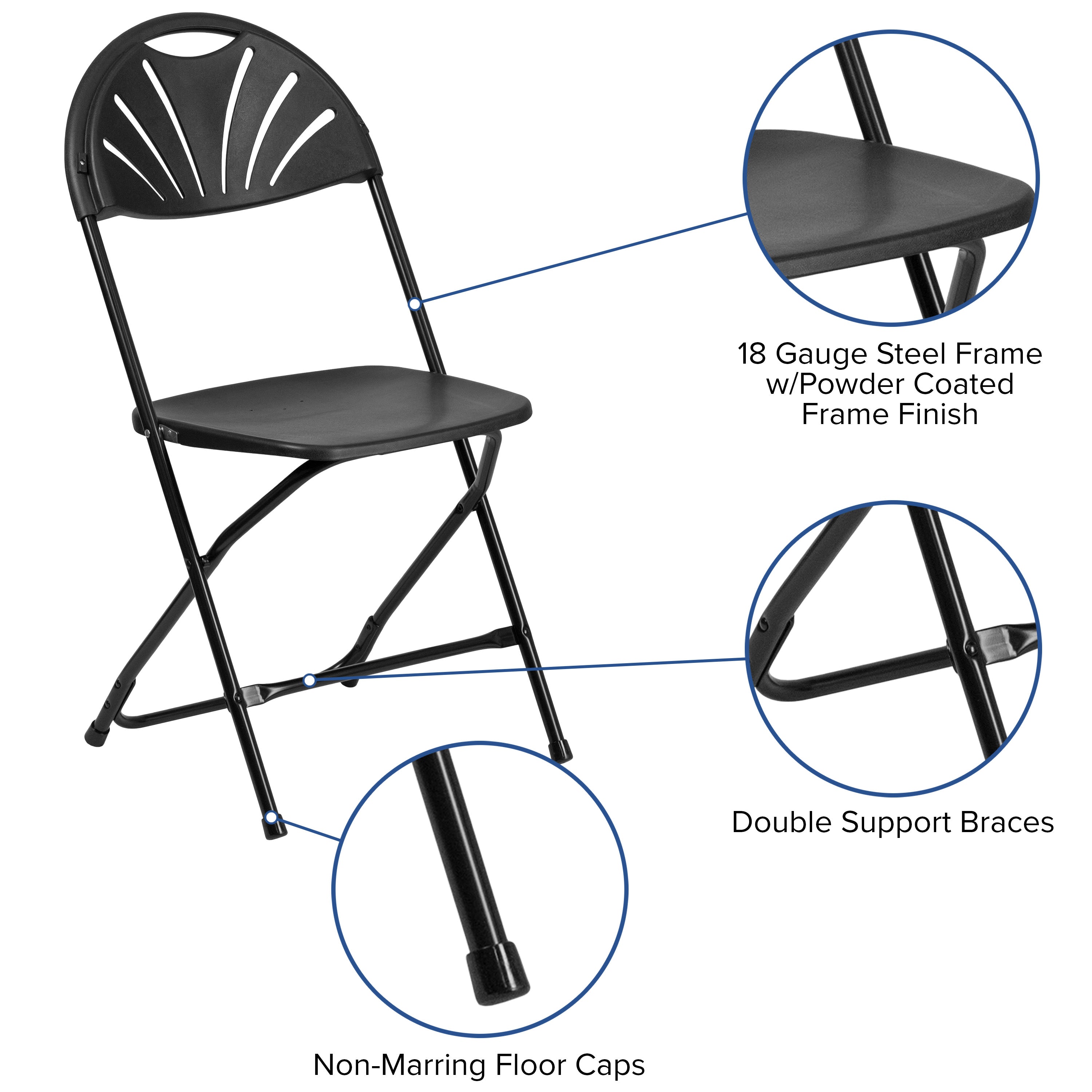 Folding Chair LE L 4 Best Chiavari Chairs