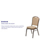 Navy Fabric/Silver Frame |#| Crown Back Stacking Banquet Chair in Navy Fabric - Silver Frame