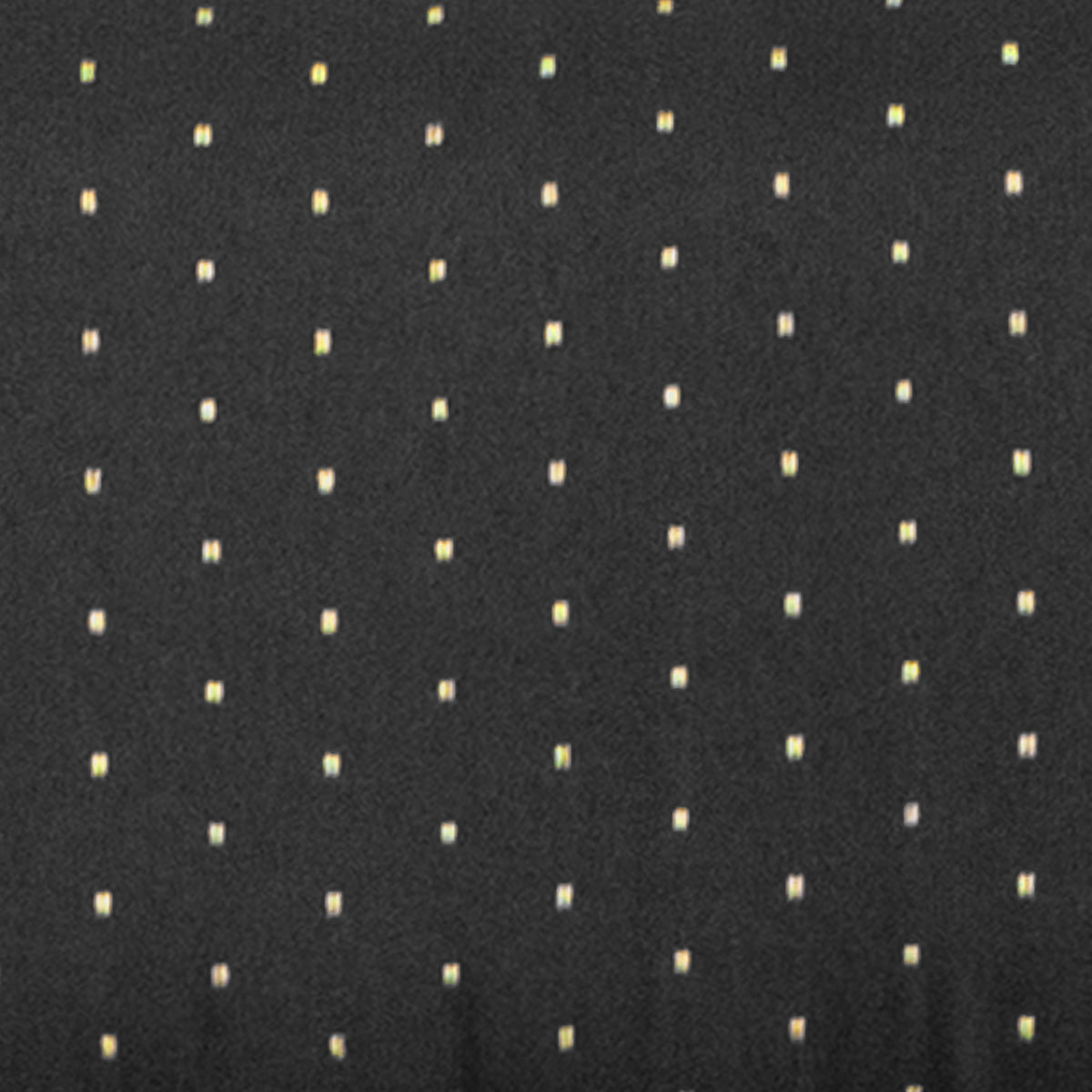 Black Patterned |#| Curved Triple Braced & Double Hinged Black Patterned Fabric Metal Folding Chair