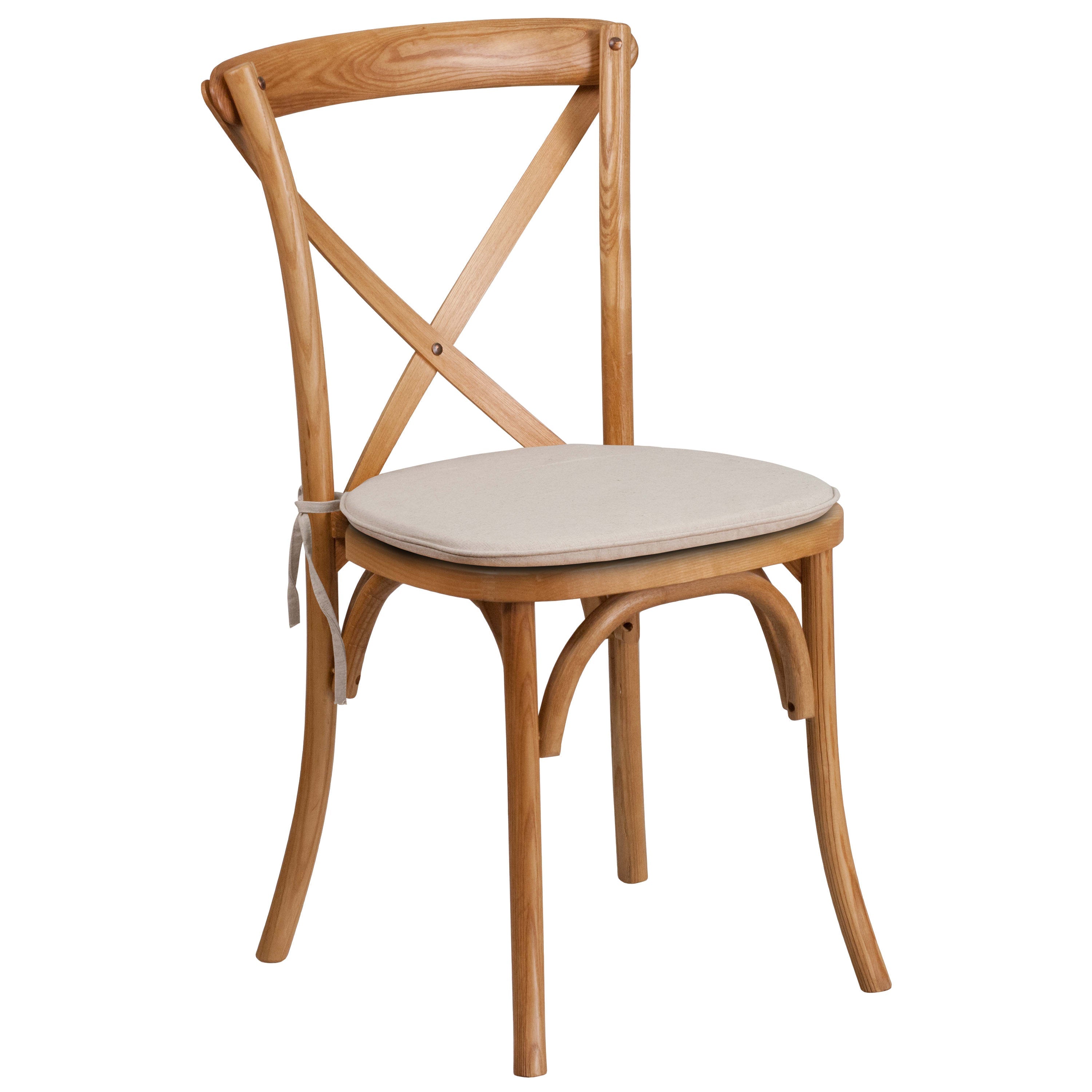 Cross Back Chair w/ Cushion XU-X-NTC- – Best Chiavari Chairs