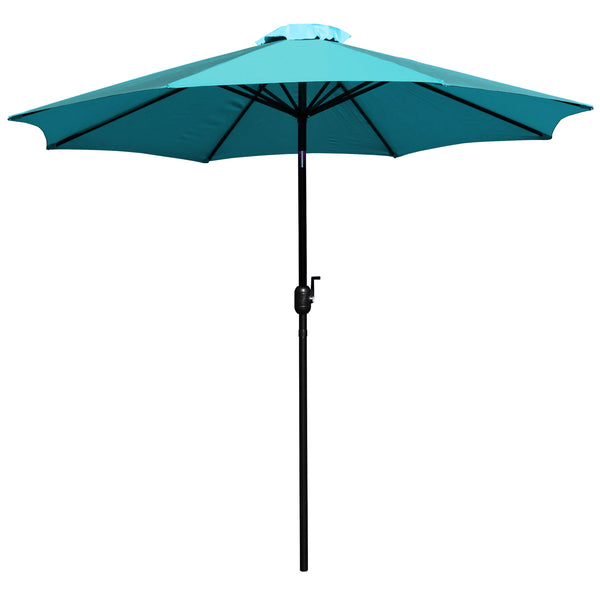 15 ft round patio umbrella 10ft Porch Outside Umbrella, Brick Red This piece pairs perfectly with our cement umbrella base and patio table to complete the look over your lounge area Flash Furniture Teal 9 ft