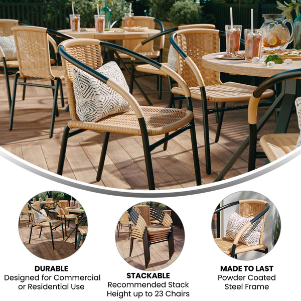 Rattan Stack Chair TLH-037- – Best Chiavari Chairs