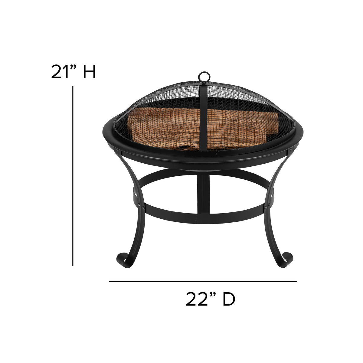 Sea Foam |#| Set of 2 Poly Resin Adirondack Rocking Chairs in Sea Foam & 22inch Round Fire Pit